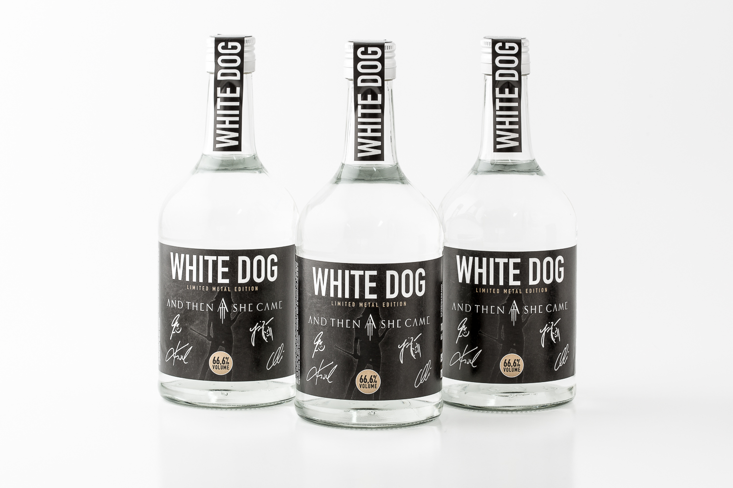WHITE DOG meets AND THEN SHE CAME